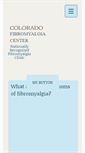 Mobile Screenshot of coloradofibromyalgia.com